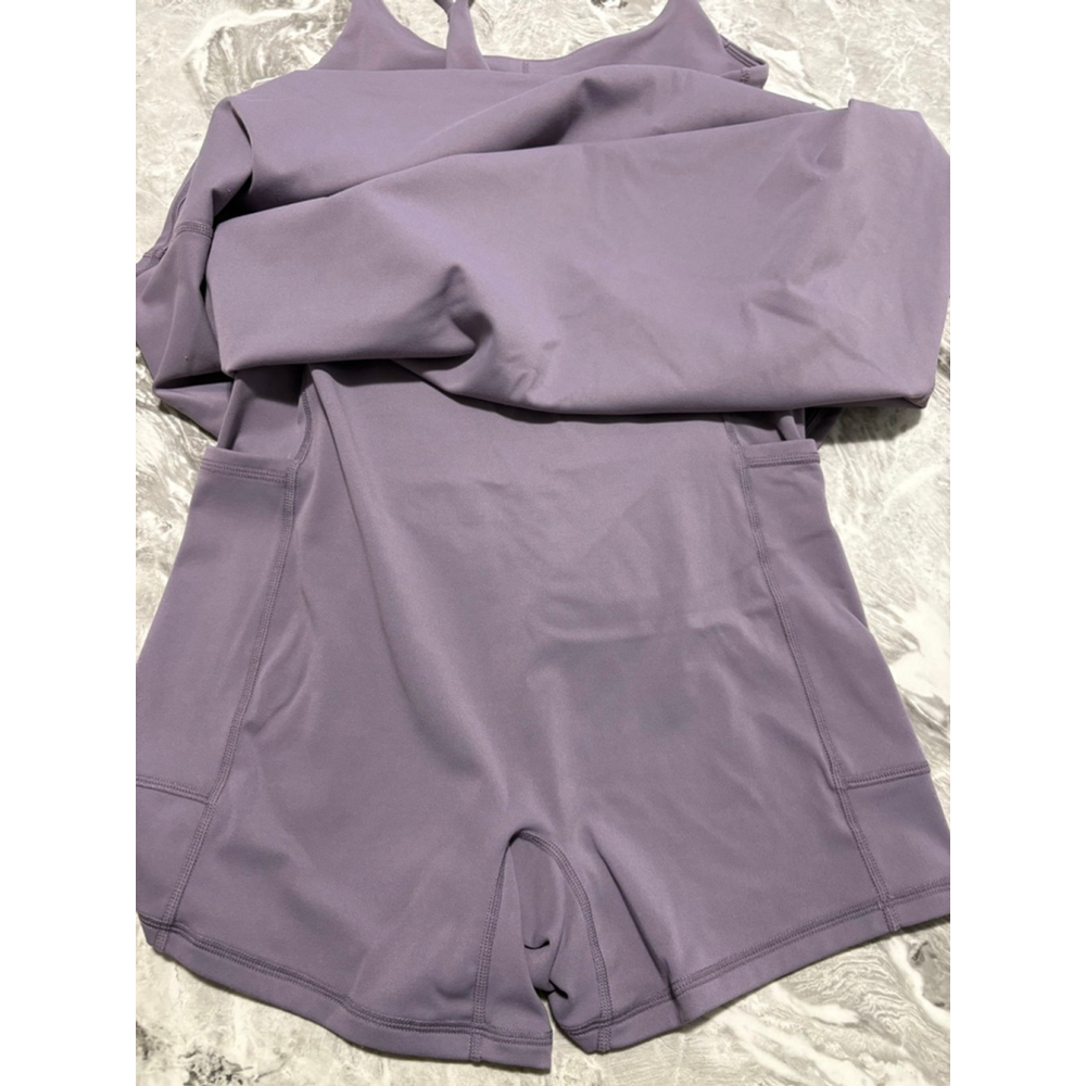 Halara Softlyzero™ Plush Backless Active Dress In Color Tulip - Picture 6 of 9